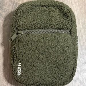 Brixley crossbody sling bag purse olive green Sherpa - limited edition